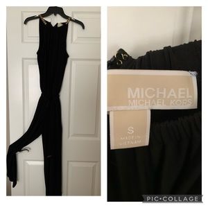 Michael Kors Black Jumpsuit Size Small